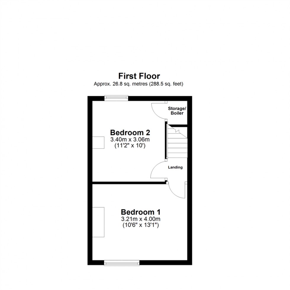 Floorplan for George Street, Selby