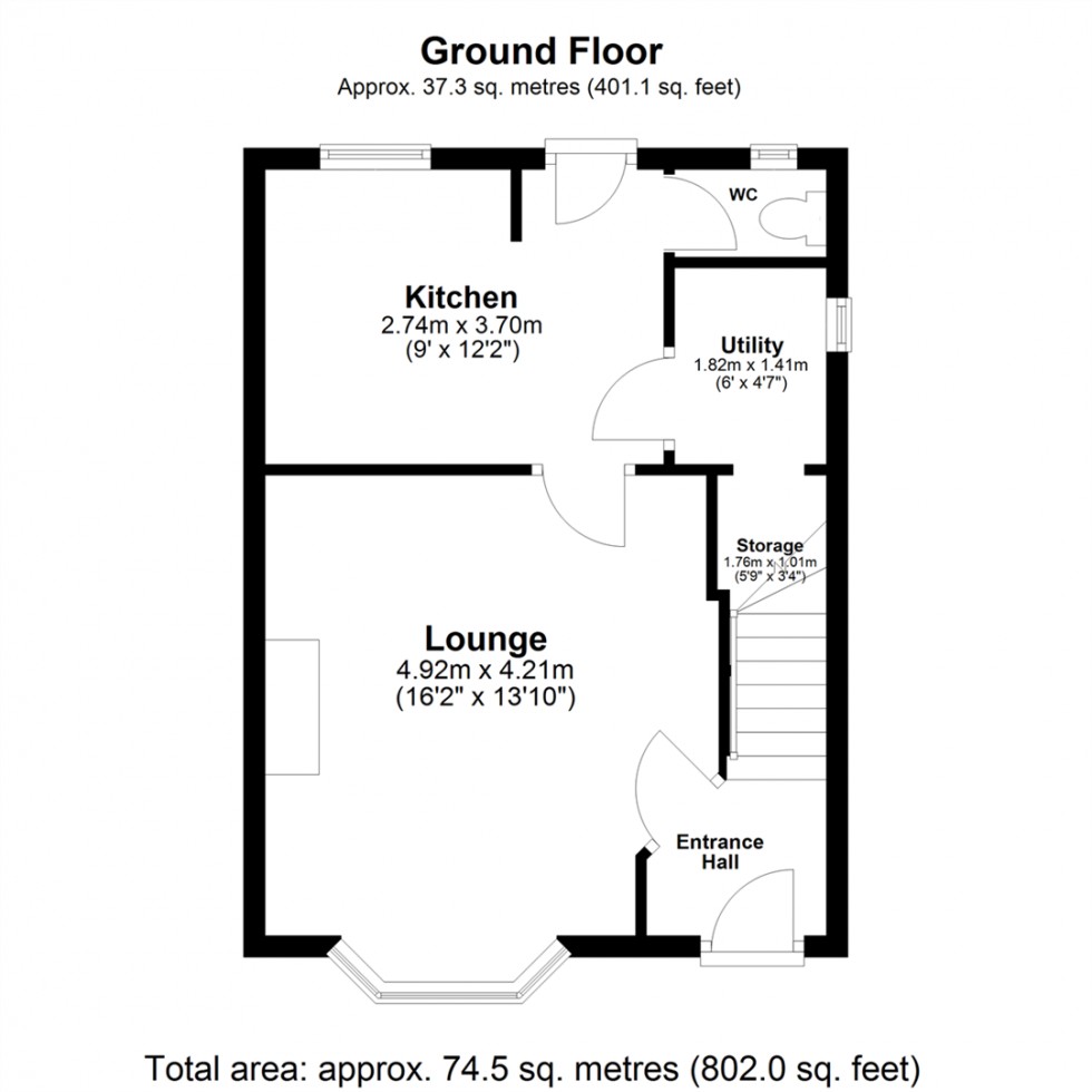 Floorplan for Olympia Crescent, Selby