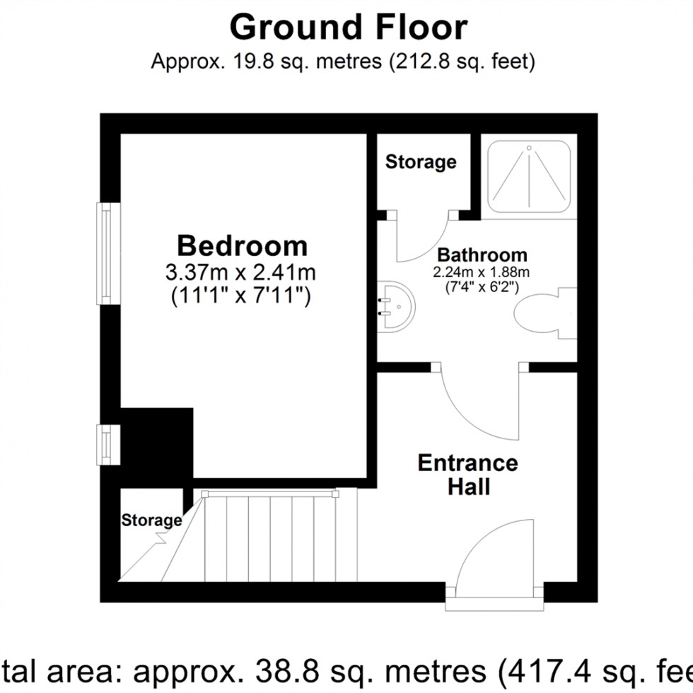 Floorplan for Clog Mill Gardens, Selby