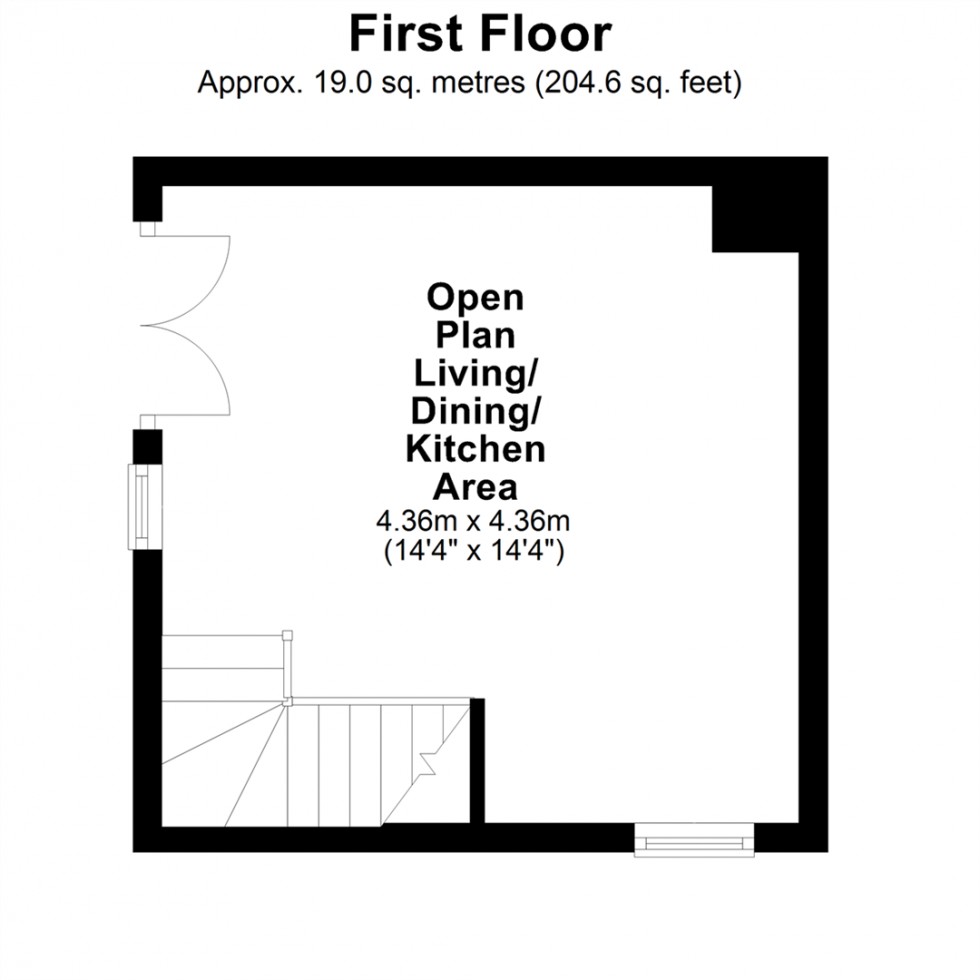 Floorplan for Clog Mill Gardens, Selby