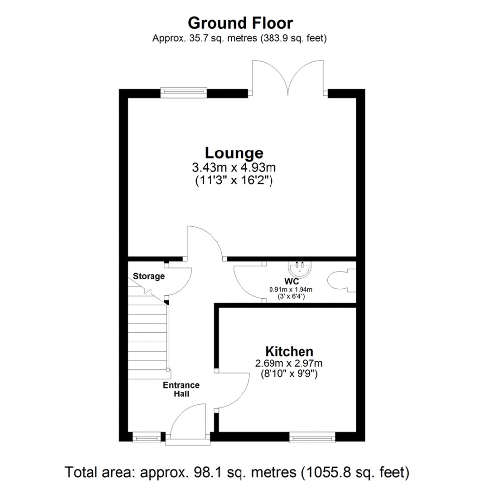 Floorplan for Henrys Mews, Sherburn In Elmet