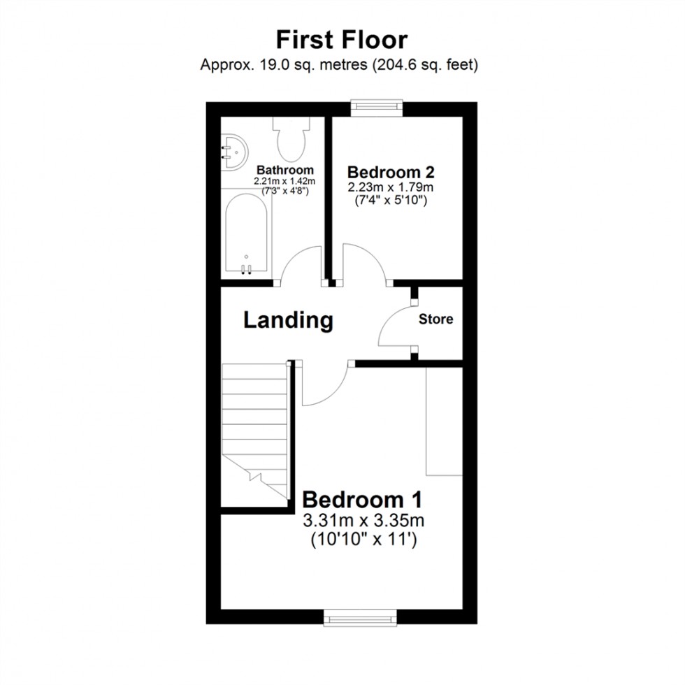 Floorplan for Main Street, Bubwith, Selby
