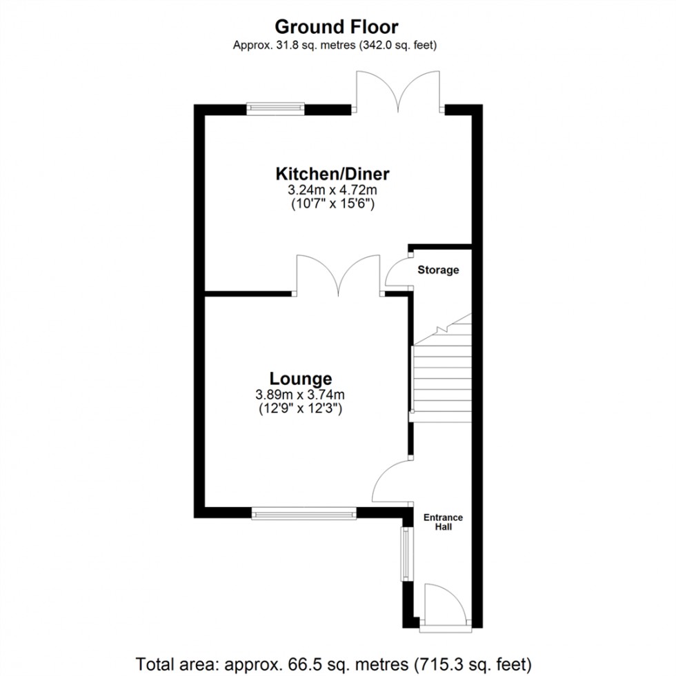 Floorplan for Grange Road, Camblesforth