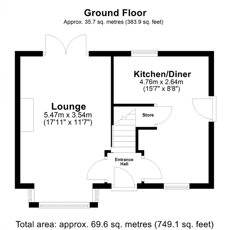 Floorplan for Morley Street, Goole