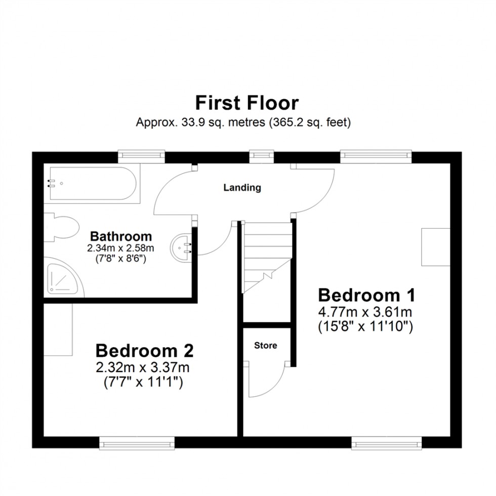 Floorplan for Morley Street, Goole
