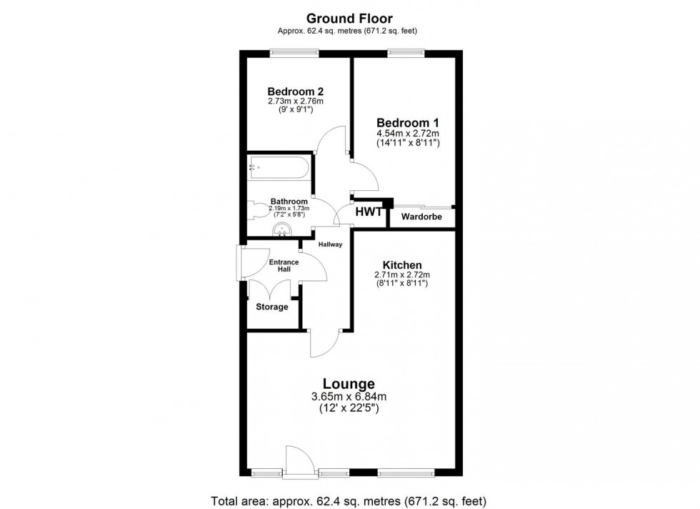 Floorplan for The Waterfront, Selby