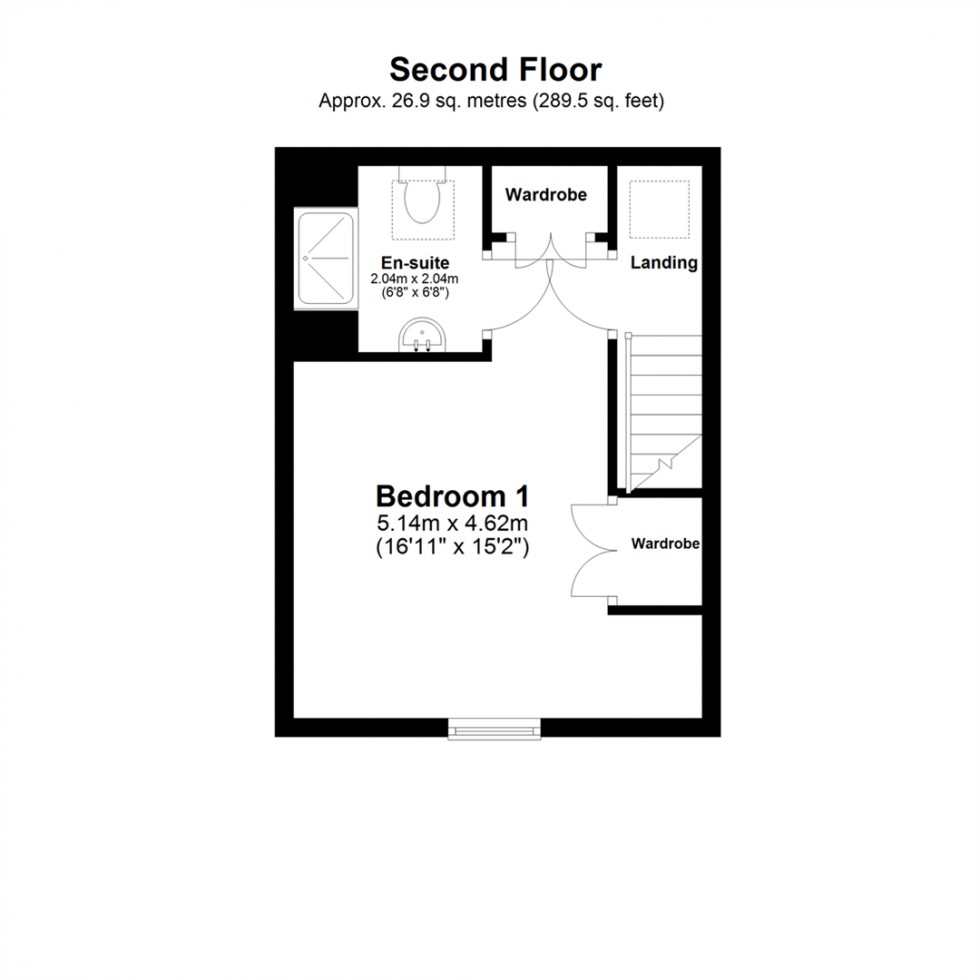 Floorplan for Sandwath Drive, Church Fenton