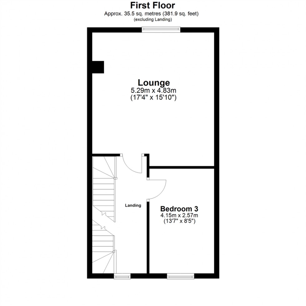 Floorplan for The Haven, Selby