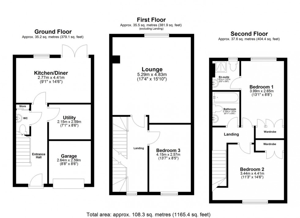 Floorplan for The Haven, Selby
