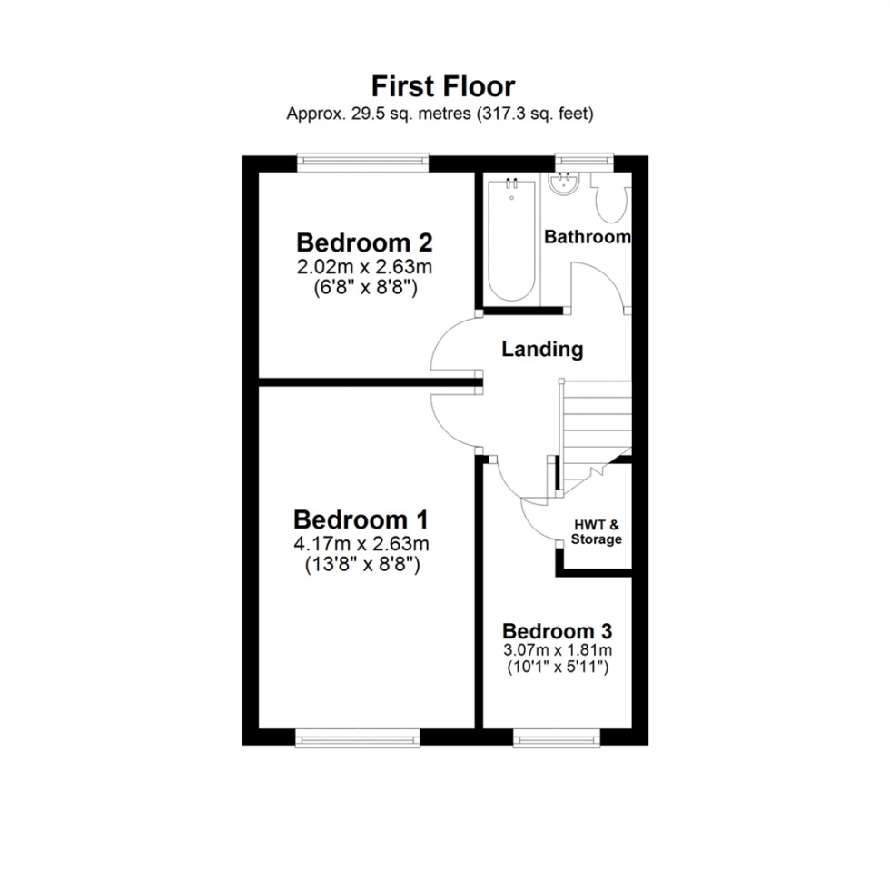 Floorplan for Kirkby Avenue