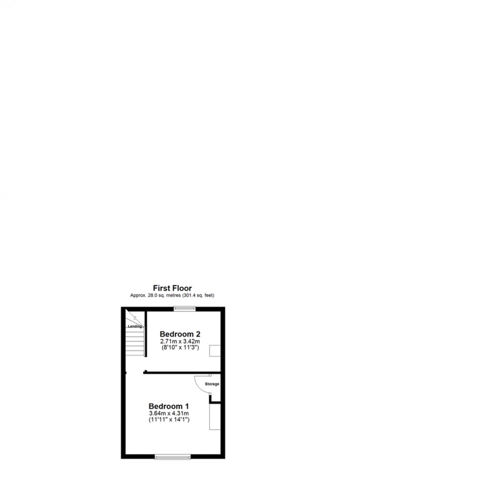 Floorplan for Ousegate, Selby