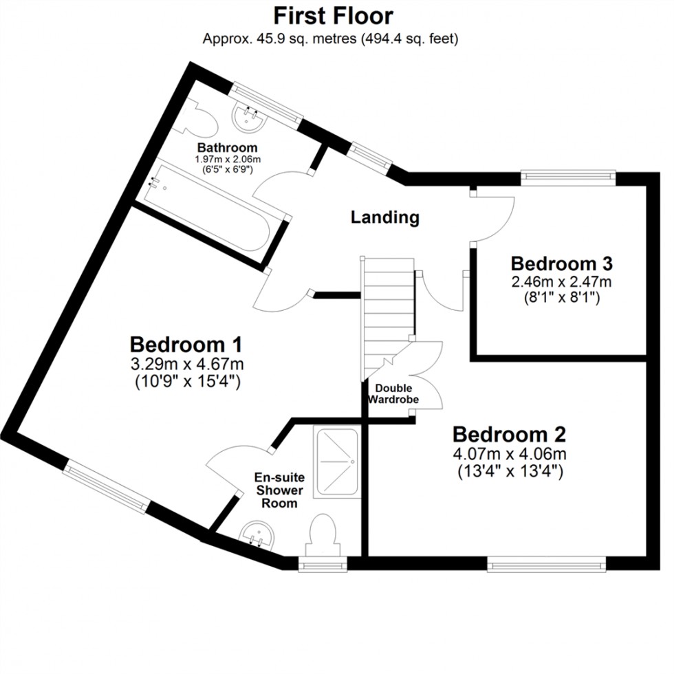 Floorplan for Green Lane, North Duffield