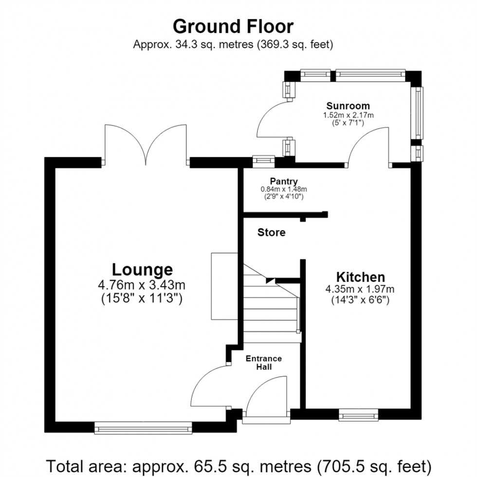 Floorplan for Kingsway, Goole