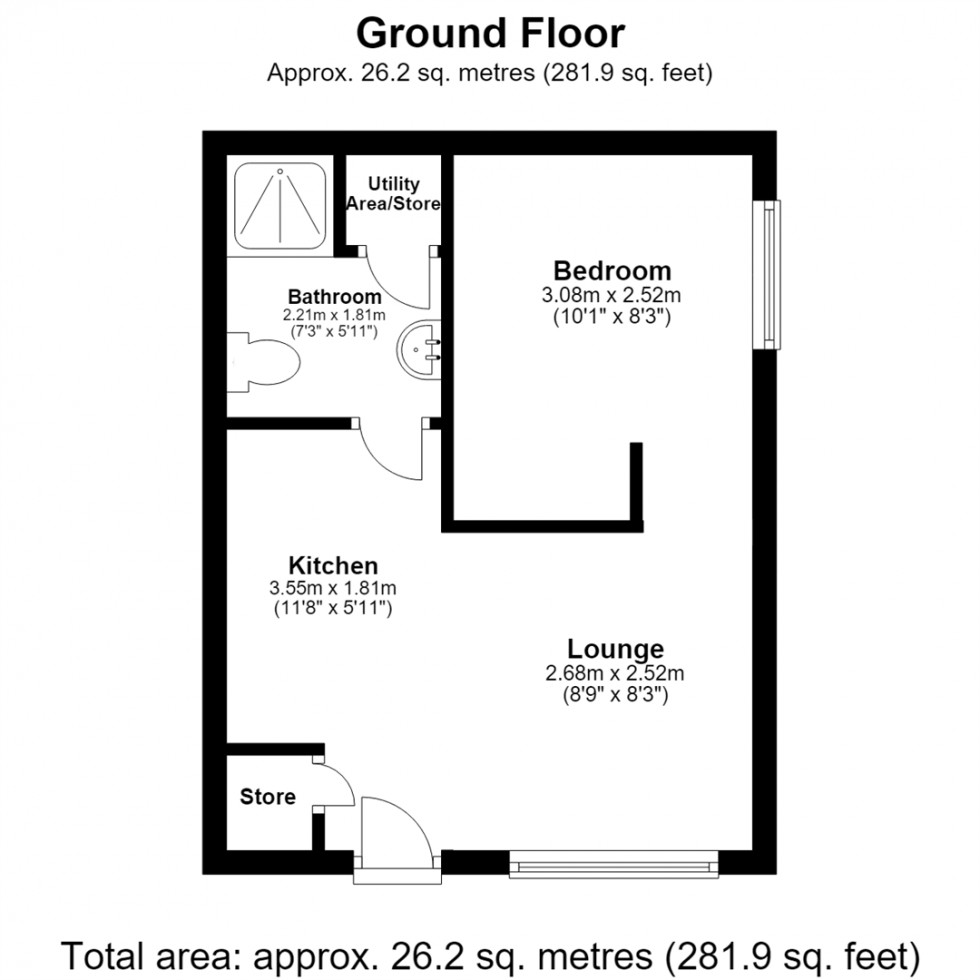 Floorplan for Clog Mill Gardens, Selby