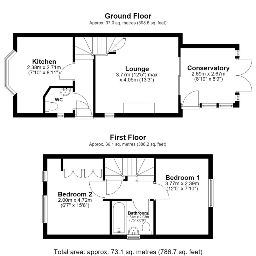 Floorplan for Punton Walk, Snaith, East Riding Of Yorkshire