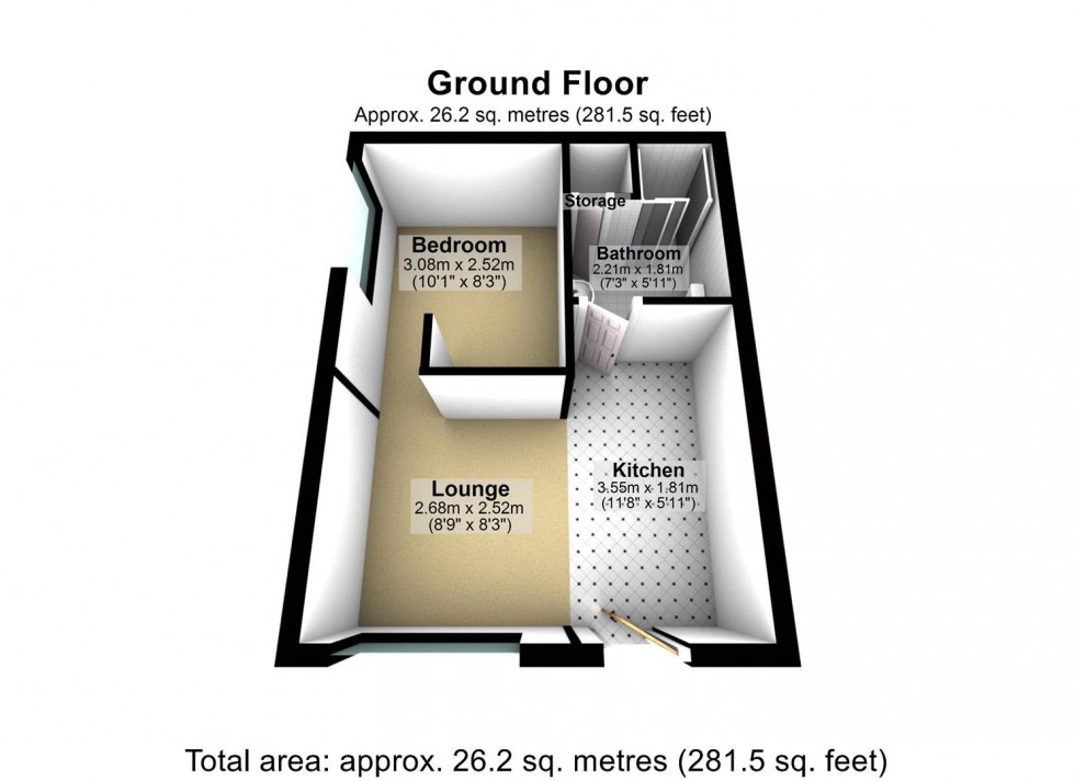 Floorplan for Clogg Mill Gardens, Selby